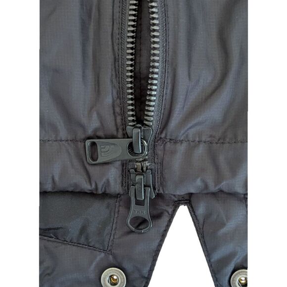 The North Face Women's S Black Windbreaker Mid Length Jacket Hooded Dual Zippers - Picture 8 of 10